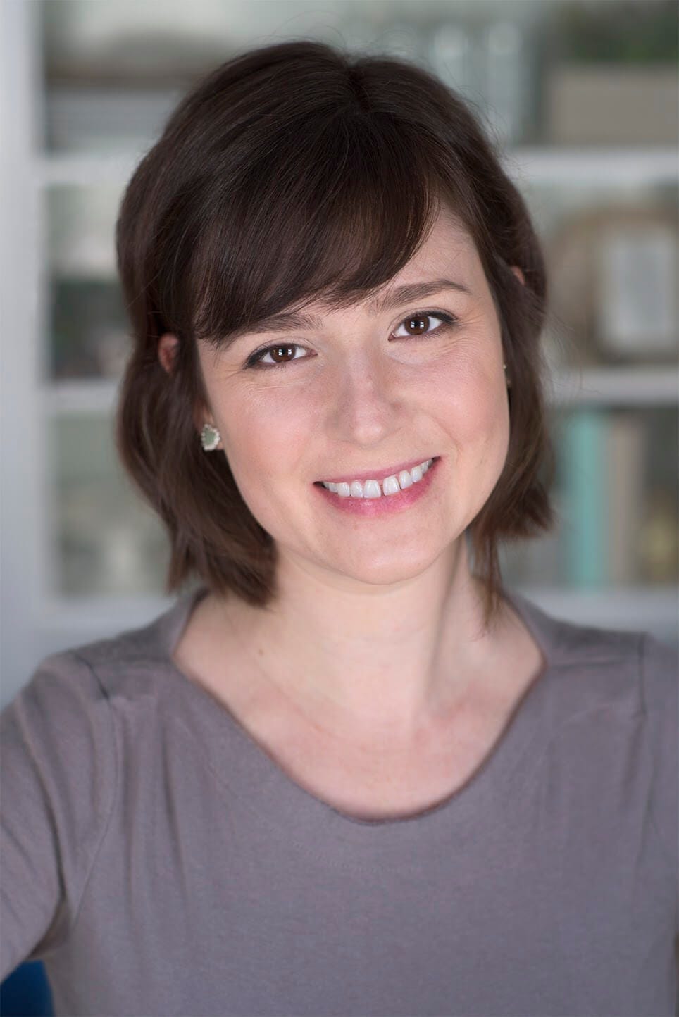 A headshot of Amber Spiegel