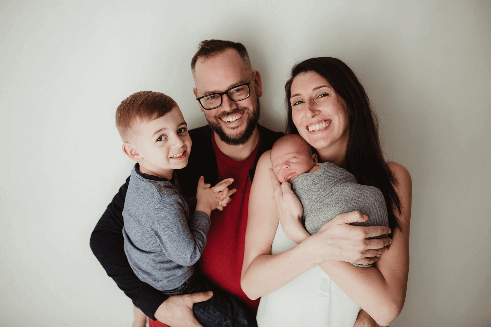 Jared Schafer and his family