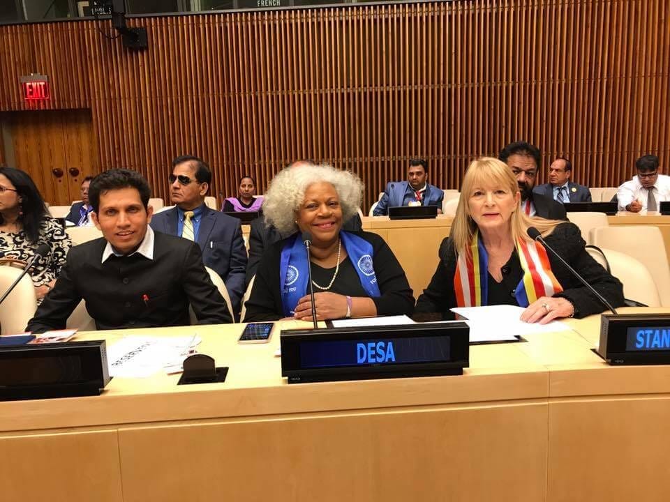 Marva Allen at the UN